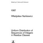 خرید و دانلود نسخه کامل کتاب Uniform Distribution of Sequences of Integers in Residue Classes