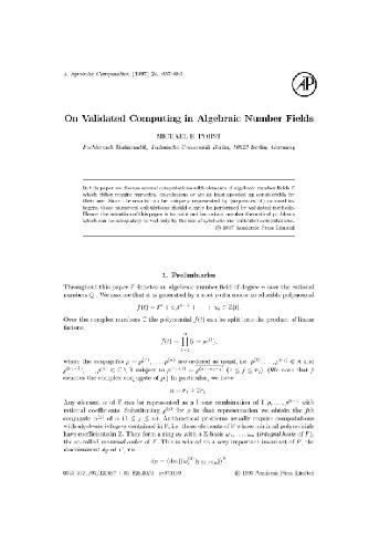 خرید و دانلود نسخه کامل کتاب Validated computing in algebraic number fields_68b498df1040e.jpeg خرید و دانلود نسخه کامل کتاب Validated computing in algebraic number fields