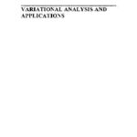 خرید و دانلود نسخه کامل کتاب Variational Analysis and Applications