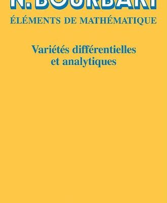 خرید و دانلود نسخه کامل کتاب Varietes differentielles et analytiques: fascicule de resultats