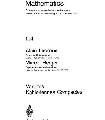 خرید و دانلود نسخه کامل کتاب Varietes Kahleriennes Compactes