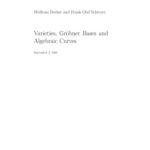 خرید و دانلود نسخه کامل کتاب Varieties, Gröbner Bases, and Algebraic Curves