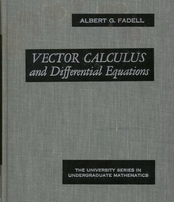 خرید و دانلود نسخه کامل کتاب Vector Calculus and Differential Equations