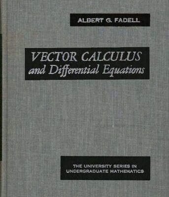 خرید و دانلود نسخه کامل کتاب Vector Calculus and Differential Equations
