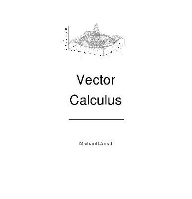 خرید و دانلود نسخه کامل کتاب Vector Calculus