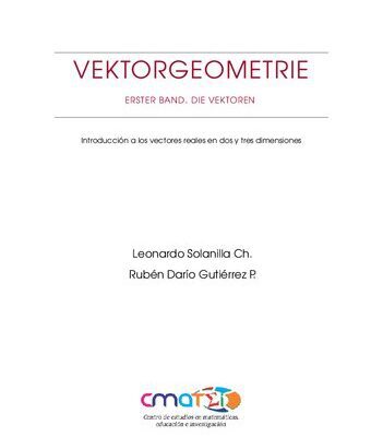 خرید و دانلود نسخه کامل کتاب VEKTORGEOMETRIE: Introducción a los vectores reales en dos y tres dimensiones (Geometría diferencial)