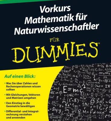 خرید و دانلود نسخه کامل کتاب Vorkurs Mathematik für Naturwissenschaftler für Dummies