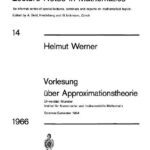 خرید و دانلود نسخه کامل کتاب Vorlesung ueber Approximationstheorie
