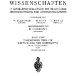 خرید و دانلود نسخه کامل کتاب Vorlesungen über die Entwicklung der Mathematik im 19. [neunzehnten] Jahrhundert: Ausg. in e. Bd
