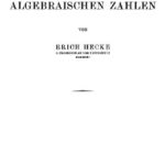 خرید و دانلود نسخه کامل کتاب Vorlesungen ueber die Theorie der algebraischen Zahlen