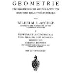 خرید و دانلود نسخه کامل کتاب Vorlesungen ueber Differentialgeometrie. Differentialgeometrie der Kreise und Kugeln
