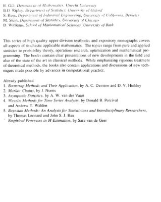 خرید و دانلود نسخه کامل کتاب Wavelet Method for Time Series Analysis
