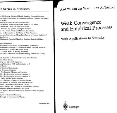 خرید و دانلود نسخه کامل کتاب Weak convergence and empirical processes