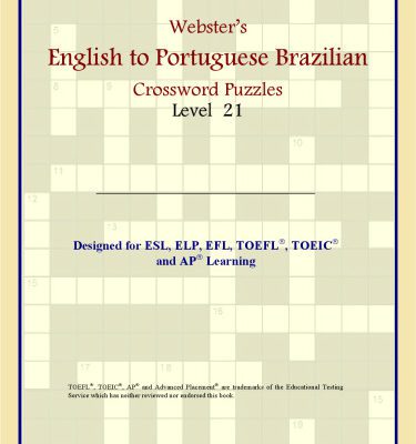خرید و دانلود نسخه کامل کتاب Webster’s English to Portuguese Brazilian Crossword Puzzles: Level 21