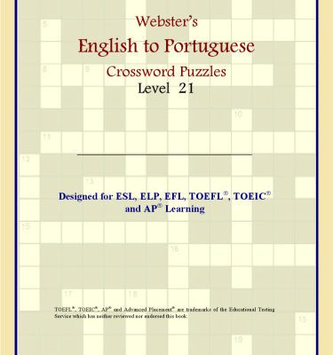 خرید و دانلود نسخه کامل کتاب Webster’s English to Portuguese Crossword Puzzles: Level 21