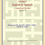خرید و دانلود نسخه کامل کتاب Webster’s English to Spanish Crossword Puzzles: Level 9