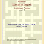 خرید و دانلود نسخه کامل کتاب Webster’s Korean to English Crossword Puzzles: Level 7
