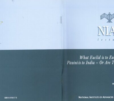 خرید و دانلود نسخه کامل کتاب What Euclid is to Europe, Panini is to India – or are they?