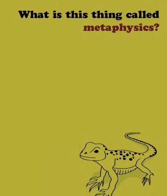خرید و دانلود نسخه کامل کتاب What is this thing called Metaphysics?