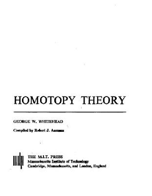 خرید و دانلود نسخه کامل کتاب Whitehead: Homotopy Theory