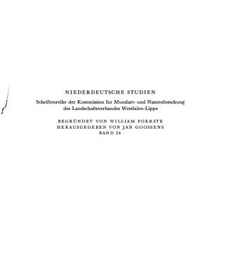 خرید و دانلود نسخه کامل کتاب Wortgeographische und etymologische Untersuchungen zur Terminologie des Ackerwagens : Wagenarme und Langbaum im Westniederdt