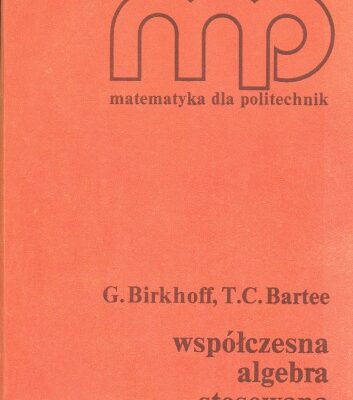 خرید و دانلود نسخه کامل کتاب Współczesna algebra stosowana