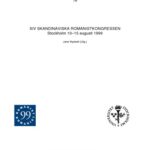 خرید و دانلود نسخه کامل کتاب XIV Skandinaviska romanistkongressen : Stockholm, 10-15 augusti 1999