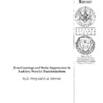 خرید و دانلود نسخه کامل کتاب Zero-crossings and noise supression in auditory wavelet transformations