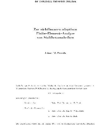 خرید و دانلود نسخه کامل کتاب Zur nichtlinearen adaptiven Finite-Element-Analyse von Stahlbetonscheiben