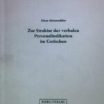 خرید و دانلود نسخه کامل کتاب Zur Struktur der verbalen Personalindikation im Gotischen