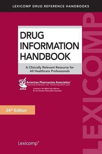 41BU4y+9a+L._SL1200___11240 خرید و دانلود نسخه کامل کتاب Drug Information Handbook with International Trade Names Index 24th