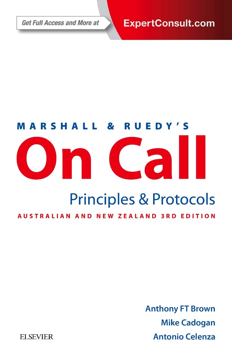 51ddlmJUJJL._SL1152_ خرید و دانلود نسخه کامل کتاب Marshall & Ruedy's On Call: Principles & Protocols Australian Version (3rd Edition) - Orginal Pdf