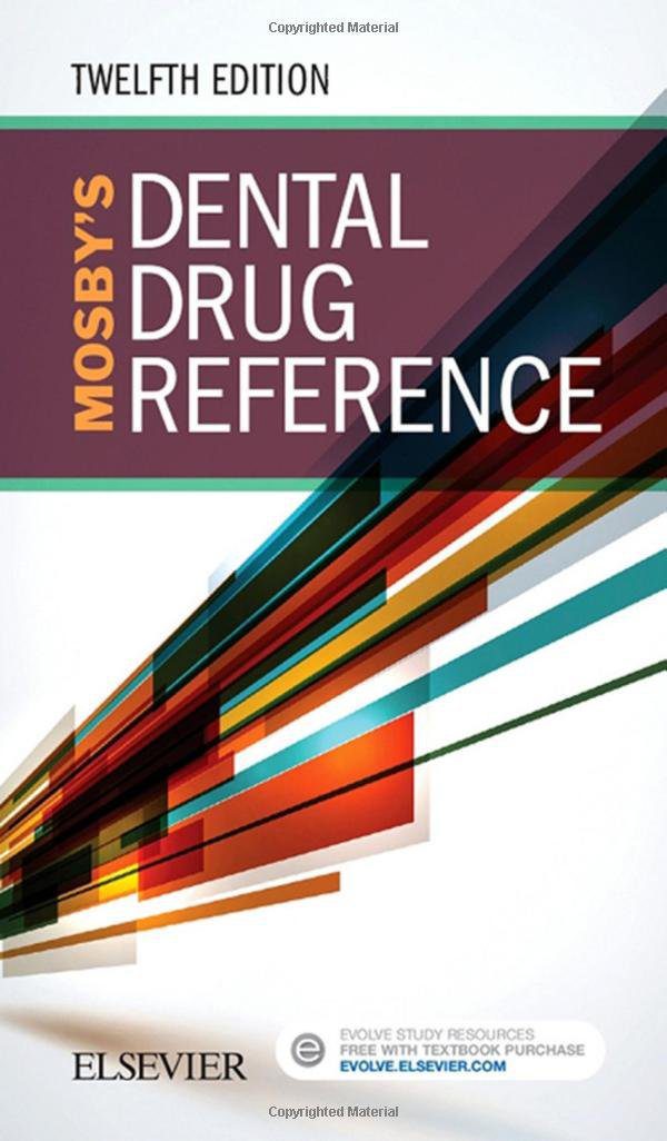 61Us-miSElL._SL1026_ خرید و دانلود نسخه کامل کتاب Mosby's Dental Drug Reference (12th Edition) - Orginal Pdf