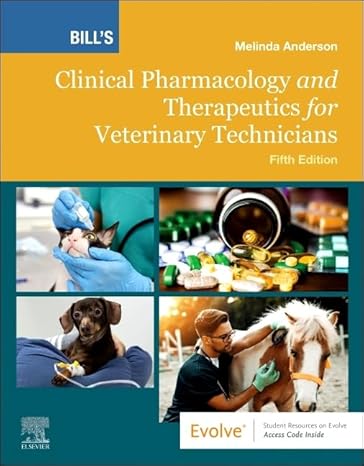 Clinical Pharmacology and Therapeutics for Veterinary Technicians_67863b2ecf423 (1) خرید و دانلود کتاب Bill's Clinical Pharmacology and Therapeutics for Veterinary Technicians (5th Edition) - Epub + Converted Pdf - تصویر 1
