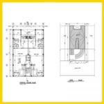 خرید و دانلود نقشه معماری ۲۰*۱۳.۳۳ شمالی: پلان معماری ۲۰*۱۳.۳۳ شمالی