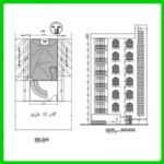 خرید و دانلود نقشه معماری ۲۰*۱۳.۳۳ شمالی: پلان معماری ۲۰*۱۳.۳۳ شمالی - تصویر 2