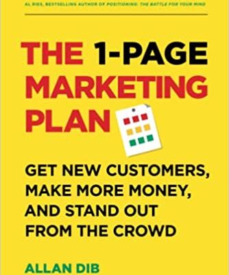 خرید و دانلود نسخه کامل کتاب 1-Page Marketing Plan Paperback – May 5, 2018 – + PDF