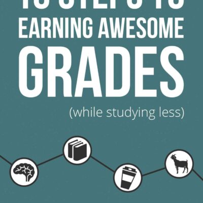 خرید و دانلود نسخه کامل کتاب 10 Steps to Earning Awesome Grades (While Studying Less)
