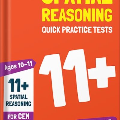 خرید و دانلود نسخه کامل کتاب 11+ Spatial Reasoning Quick Practice Tests Age 10-11 for the CEM tests (Letts 11+ Success) by Letts 11+