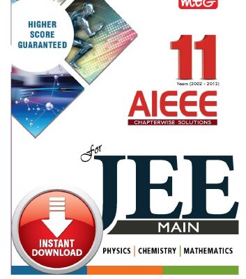 خرید و دانلود نسخه کامل کتاب 11 years AIEEE chapterwise solution of Physics Chemistry and Mathematics IIT JEE main
