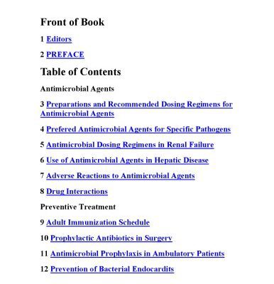 خرید و دانلود نسخه کامل کتاب 2004 Pocket Book of Infectious Disease Therapy