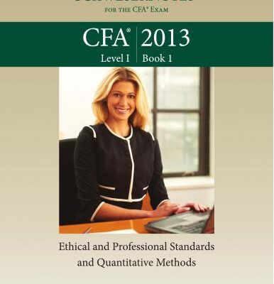 خرید و دانلود نسخه کامل کتاب 2013 CFA Level 1 Book 1: Ethical and Professional Standards and Quantitative Methods