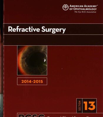 خرید و دانلود نسخه کامل کتاب 2014-2015 Basic and Clinical Science Course (BCSC): Section 13: Refractive Surgery