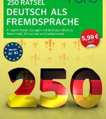 خرید و دانلود نسخه کامل کتاب 250 Rätsel Deutsch als Fremdsprache