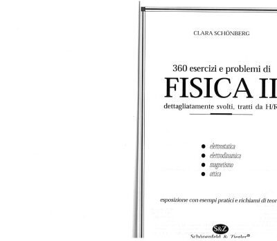 خرید و دانلود نسخه کامل کتاب 360 esercizi e problemi di fisica 2. dettagliatamente svolti, tratti da H/R