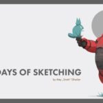 خرید و دانلود نسخه کامل کتاب 365 Days of Sketching