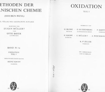 خرید و دانلود نسخه کامل کتاب 4/1a. – Oxidation.Teil 1