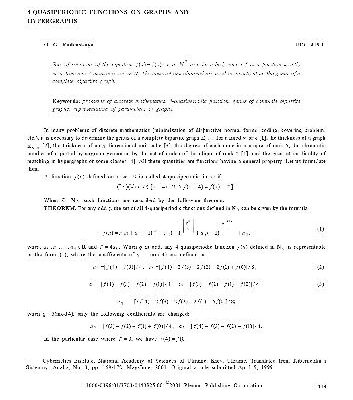 خرید و دانلود نسخه کامل کتاب 4-Quasiperiodic Functions on Graphs and Hypergraphs