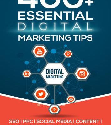 خرید و دانلود نسخه کامل کتاب 400+ Essential Digital Marketing Tips for Your Business