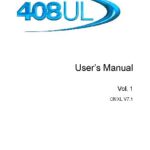 خرید و دانلود نسخه کامل کتاب 408UL Manuals – V7.1 – Issue 05-2003 – 408user1
